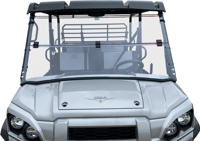 Open Trail Folding Windshield for Kawasaki Mule Pro Series (2015-2017 Models)