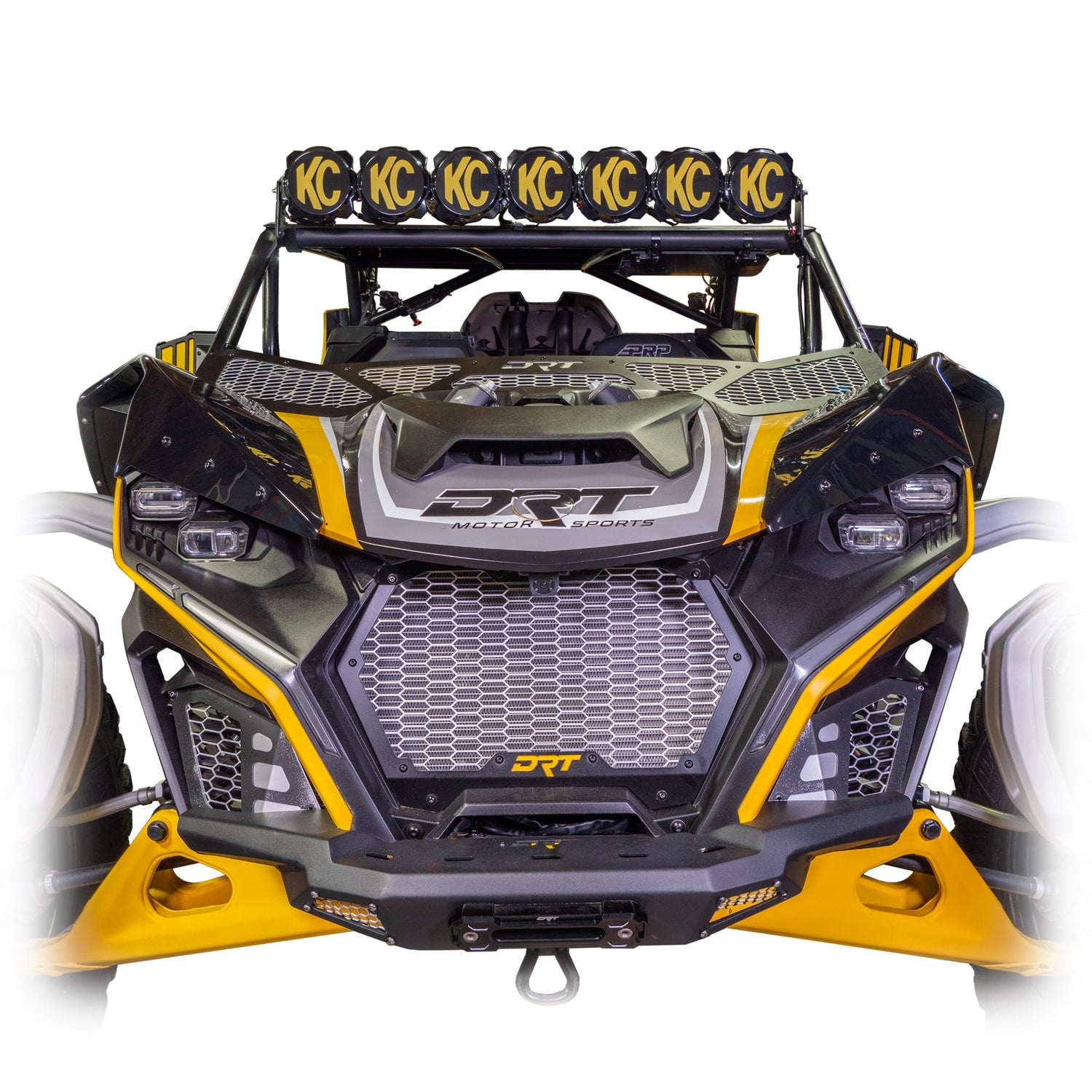 DRT front fenders with aluminum inner splash panels, matches Maverick R body lines