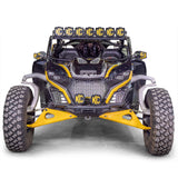 Vehicle hood scoop in ABS for Can-Am Maverick R, paint or wrap ready finish