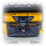 DRT Can-Am Maverick X3 / R Center Mirror Tab Cover Plate for OEM Cage Installed Front view