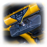 Can Am Maverick X3 / R Center Mirror Tab Cover Plate for OEM Cage | DRT Motorsports