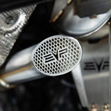 Can Am Maverick R Shocker Electric Side-Dump Down Pipe with Bullet Muffler | Evolution Powersports