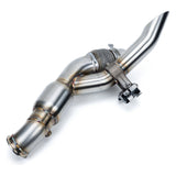 Can Am Maverick R Shocker Electric Side-Dump Down Pipe with Bullet Muffler | Evolution Powersports