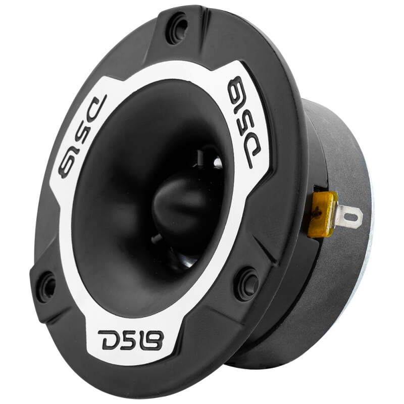 DS18 PRO-TWX1 3.8-inch Super Bullet Tweeter with 120 Watts RMS for Car Audio Systems, 4 Ohm, Silver Finish