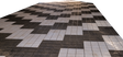 CALIBER ProTech Smooth Flooring - Gray - 8 pcs 13610-3