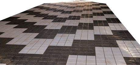 CALIBER ProTech Smooth Flooring - Gray - 8 pcs 13610-3