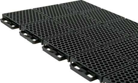 CALIBER ProTech Smooth Flooring - Black - 8 pcs 13610-1