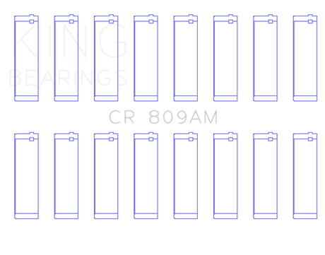 King Engine Bearings Ford 330/332/352/360/390/410/248 Engine Rod Bearings