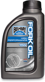 BEL-RAY High-Performance Fork Oil 15wt 1L - Compatible with Honda CRF250, Yamaha YZ250F, Kawasaki KX250, Suzuki RMZ250, and KTM SX Models