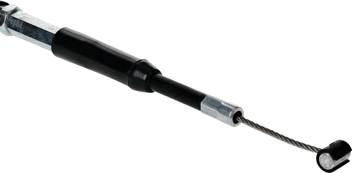MOOSE OFFROAD Black Vinyl Throttle Cable - Stock Length - Polaris 45-1274