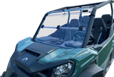 MOOSE OFFROAD Full Folding Windshield - Deluxe for Can-Am Vehicles V000292-12200M