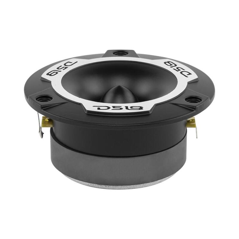 DS18 PRO-TWX1 3.8-inch Super Bullet Tweeter with 120 Watts RMS for Car Audio Systems, 4 Ohm, Silver Finish