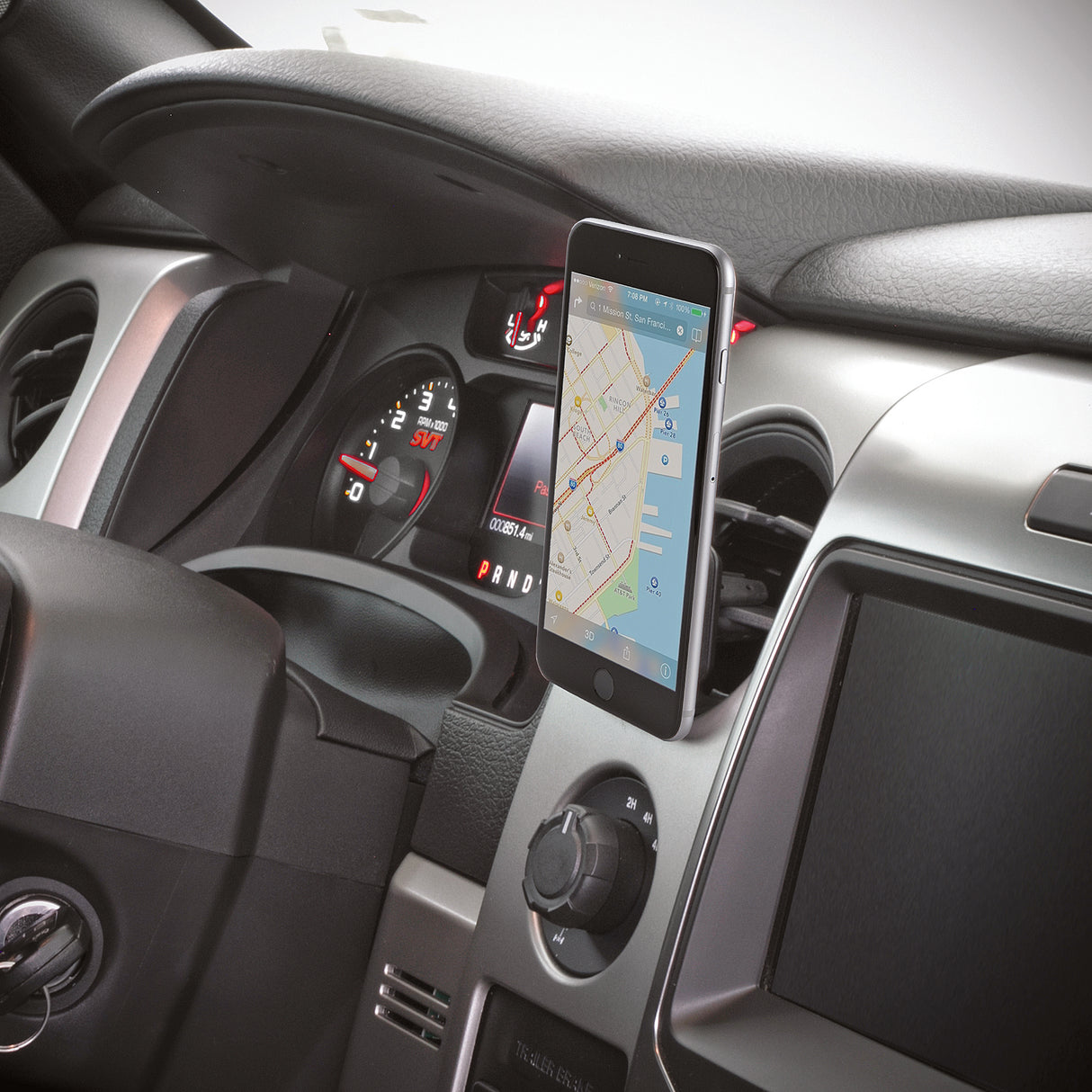 SCOSCHE MAGVM2 Magnetic Vent Mount for Mobile Devices - Universal Fit for Cars, Trucks, and SUVs