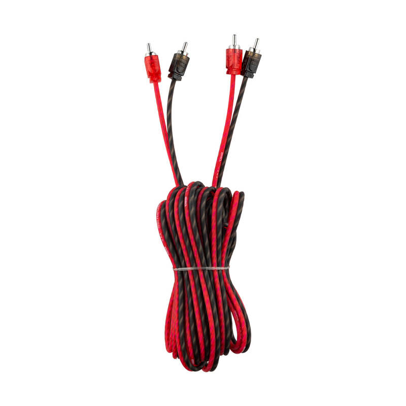 DS18 Level 1 RCA Audio Cable, 20 Feet - Compatible with Car Audio Systems