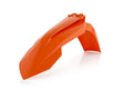 Acerbis KTM SX85/21-24 and GasGas MC85 Front Fender - 16 Inch Orange for Powersports Vehicles
