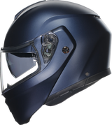 AGV Streetmodular Helmet Mono Matte Blue - Medium | Fits Honda CR-V, Toyota RAV4, Ford Escape, Chevrolet Equinox, Nissan Rogue