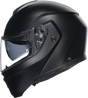 AGV Streetmodular Helmet Mono Matte Black - Medium | Fits Honda, Yamaha, Kawasaki, Suzuki, Harley-Davidson, and more