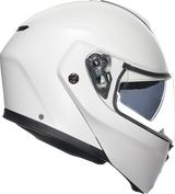 AGV Streetmodular Helmet Mono Small Matte White with Pinlock® 70 MaxVision™ - Fits Honda Civic, Toyota Corolla, Ford F-150, and more