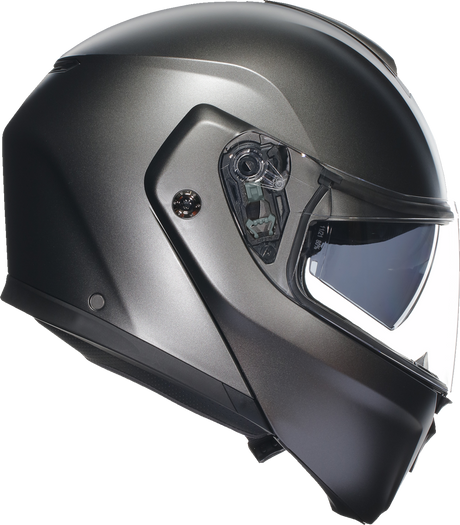 AGV Streetmodular Helmet Mono Matte Gray Medium (Part Number: 2118296002009M) – Compatible with Honda Civic, Toyota Camry, Ford F-150, Chevrolet Silverado, Jeep Grand Cherokee