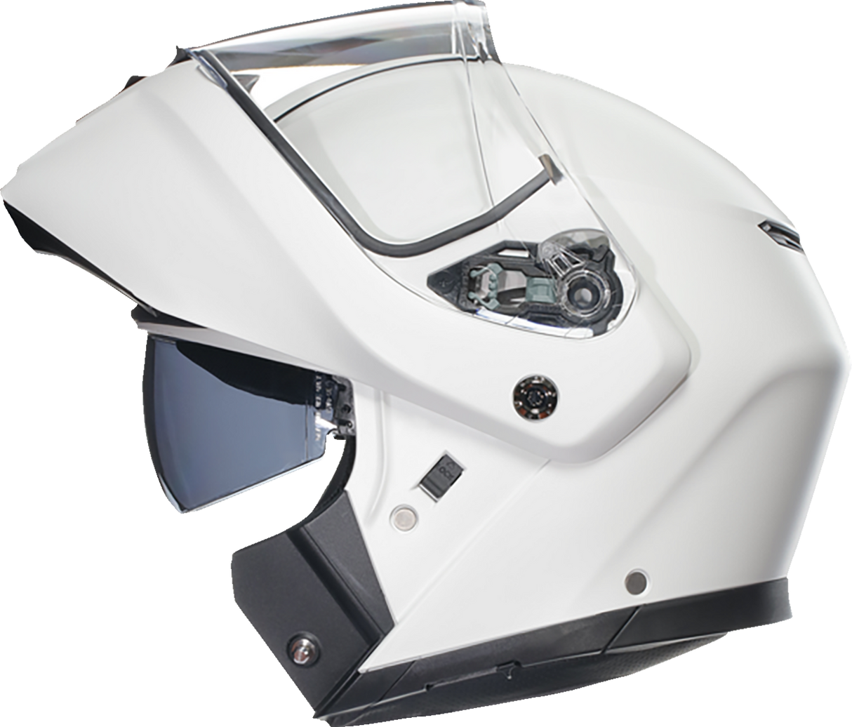 AGV Streetmodular Helmet Mono Small Matte White with Pinlock® 70 MaxVision™ - Fits Honda Civic, Toyota Corolla, Ford F-150, and more