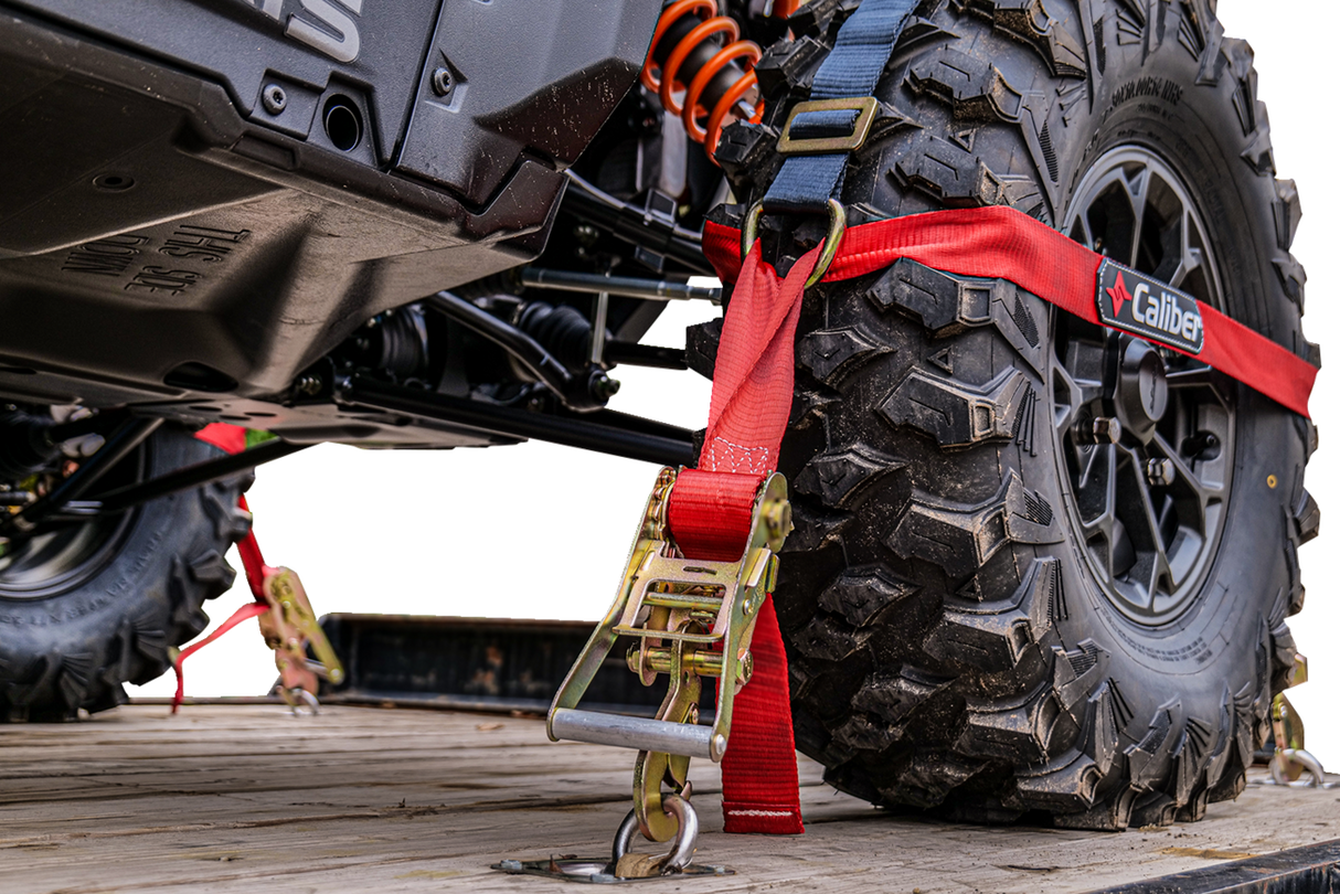 CALIBER TrailBlazer ORV Tie-Downs with Carry Bag - 2 Pack 13568