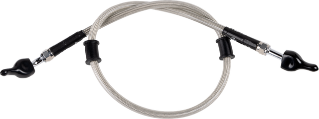 Moose Offroad Stainless Steel Brake Line K01-1-038/P for Jeep Wrangler, Toyota Tacoma, and Ford F-150