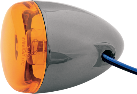 CHRIS PRODUCTS LED Turn Signal - Black Nickel/Amber 8501A-BN