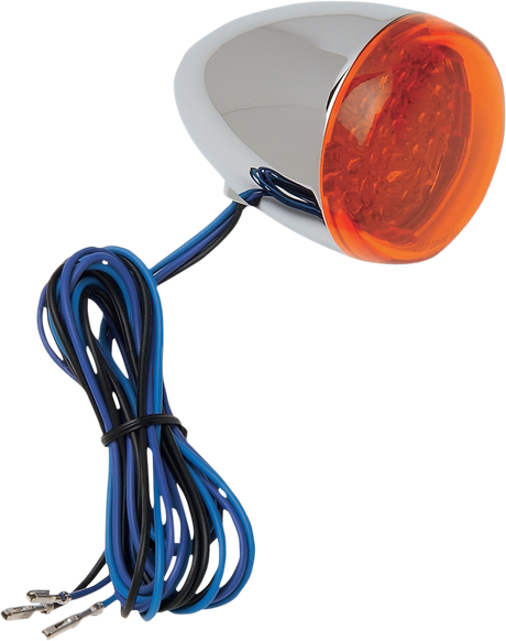 CHRIS PRODUCTS LED Turn Signal - Chrome/Amber 8501A-LED