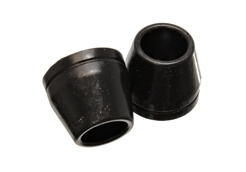 Energy Suspension 70-78 Nissan 240Z/260Z/280Z Black Front and Rear McPherson Strut Bump Stop Set - Part #7.6104G