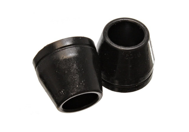 Energy Suspension 70-78 Nissan 240Z/260Z/280Z Black Front and Rear McPherson Strut Bump Stop Set - Part #7.6104G
