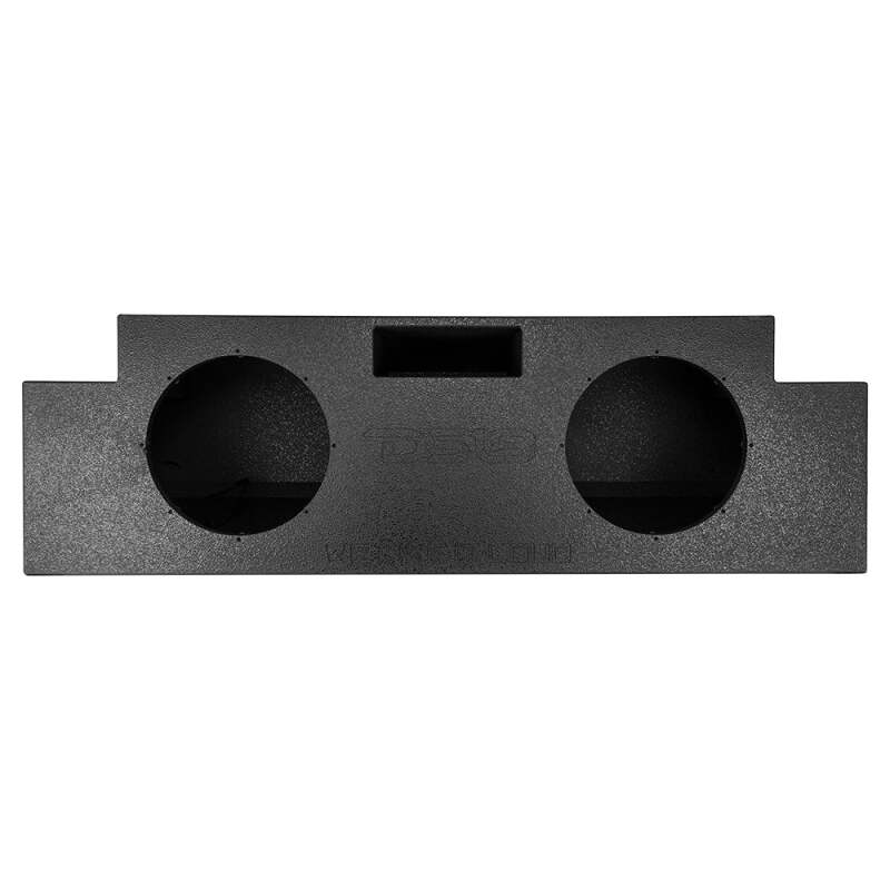 DS18 JSUB.2 Jeep JKU/JLU Subwoofer Enclosure with Dual 12-inch Down-Firing Subwoofers and LED Lights