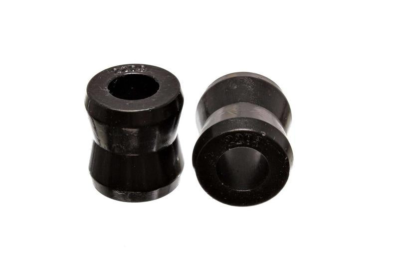 Energy Suspension Universal Red Shock Bushing Set for Standard Straight Eyes - 5/8 in ID x 1-1/8 in OD - Compatible with Front and Rear Shock Absorbers on Various Vehicles