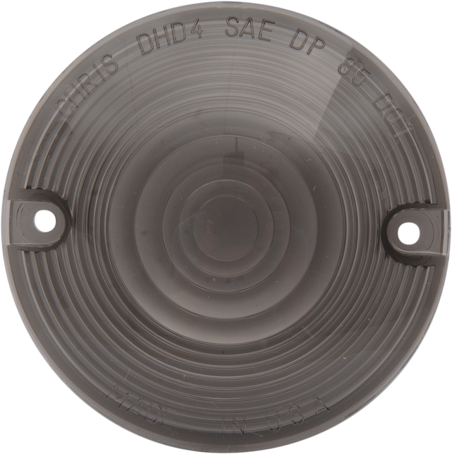 CHRIS PRODUCTS Turn Signal Lens - '99-'20 - Smoke - Harley Davidson DHD4S