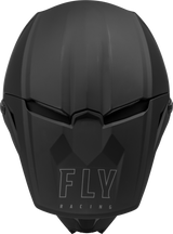 Fly Racing Kinetic Lite Helmet Solid Matte Black for Motorcycle and ATV - Small Size