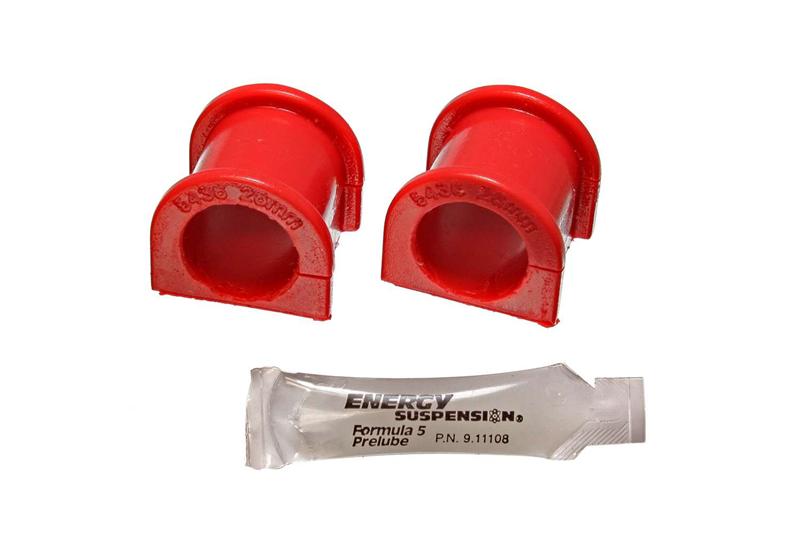 Energy Suspension 16.5130R Front Sway Bar Bushings for 1999-2000 Honda Civic Si, 26mm Diameter