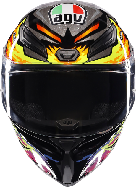 AGV K1 S Bezzecchi 2023 Motorcycle Helmet - Small, Shell, Ventilation & Safety Features