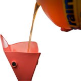 CALIBER Funnels - Flexible/Foldable - Small/Medium/Large - Blue/Orange/Yellow - 3 Pack 13590