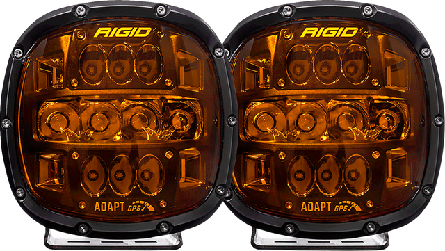 RIGID INDUSTRIES Adapt XP LED Light - Amber Lens - Pair 300515