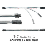 XK GLOW XK-4P-P RGB LED Pod for Jeep Wrangler, Dodge Ram, Ford F-150