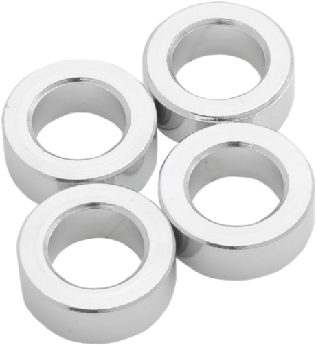 CHRIS PRODUCTS Turn Signal Spacers - Chrome - 1/4" - 4 Pack 0531-4