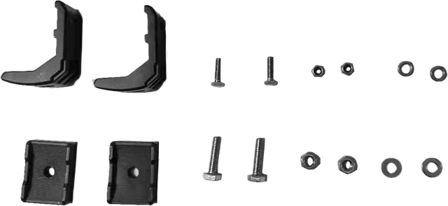 OPEN TRAIL B15 Back Bracket Kit for Jeep Wrangler JL & Gladiator - Heavy-Duty Aluminum Mounting Support