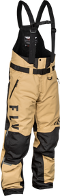 Fly Racing Carbon Bib Black/Tan XL for Motocross and Off-Road Vehicles