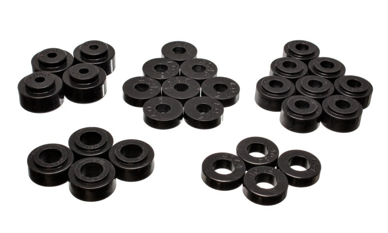 Energy Suspension GM Body Mount Set - Black for Chevrolet Chevelle (1968-1972)