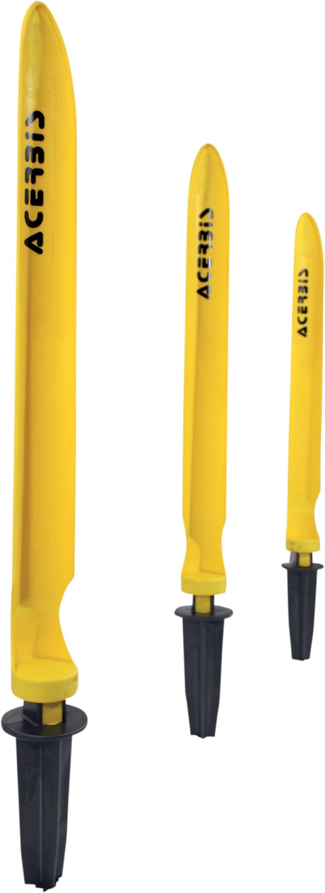 Acerbis Promo Track Markers 56 Pc. Box - Yellow/Black for Off-Road Bikes and Quads