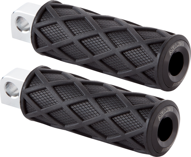 ARLEN NESS Diamond Foot Pegs - Passenger - Black 400-047