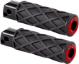 ARLEN NESS Diamond Foot Pegs - Passenger - Red 400-060