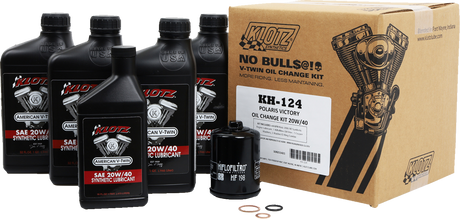 KLOTZ OIL Oil Change Kit - Victory - 20W/40 KH-124