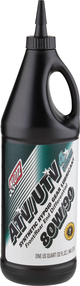 KLOTZ ATVUTV-8090 Front and Rear Differential Lube 80W-90 for ATV and UTV Vehicles - 32 oz