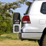 ARB Rear Bumper for 200 Series Toyota Land Cruiser (2007-2015) – Textured Black Steel with Tow Hitch and Recovery Points