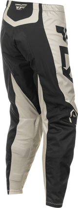 Fly Racing Women's F 16 Pants Black/White Size 13/14 - Durable 600D Polyester with Mesh Comfort Liner for Motorcycle Riding
